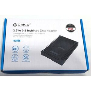 2 - ORICO 2.5 to 3.5'' Hard Drive Adapter Converter SATA III for 7/9.5/12.5mm